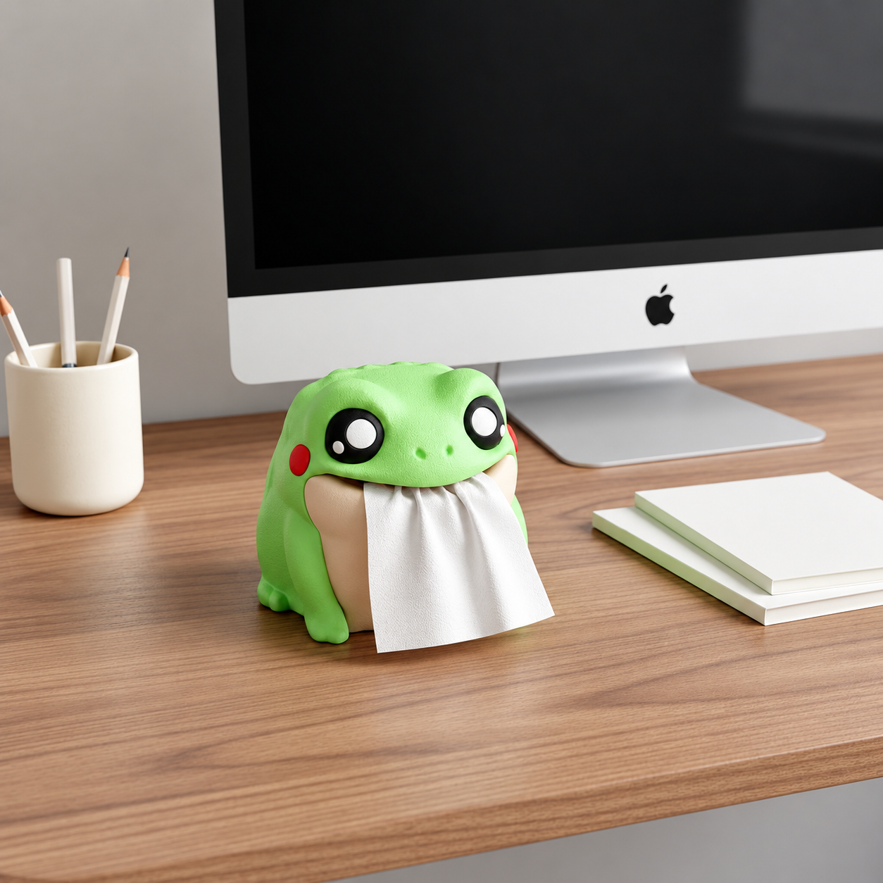 Froggy Tissue Dispenser – Cute Flip-Open Tissue Holder - 8