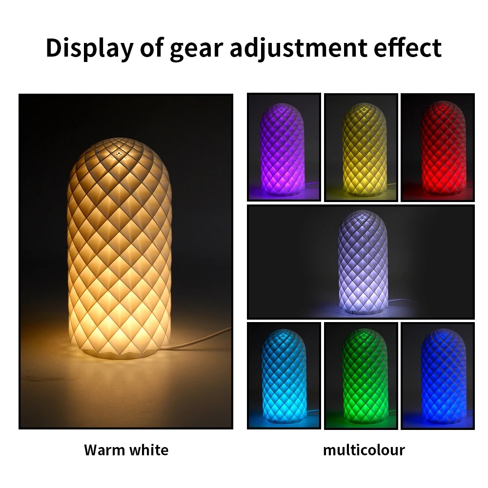 RGB USB Puck Light with 24-Key Remote