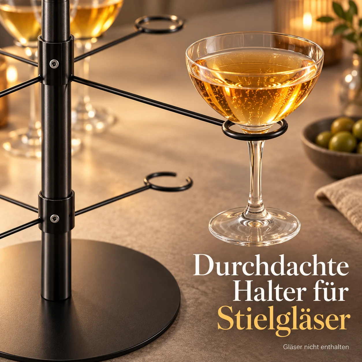 Weinglasbaum für Ordnung mit Stil