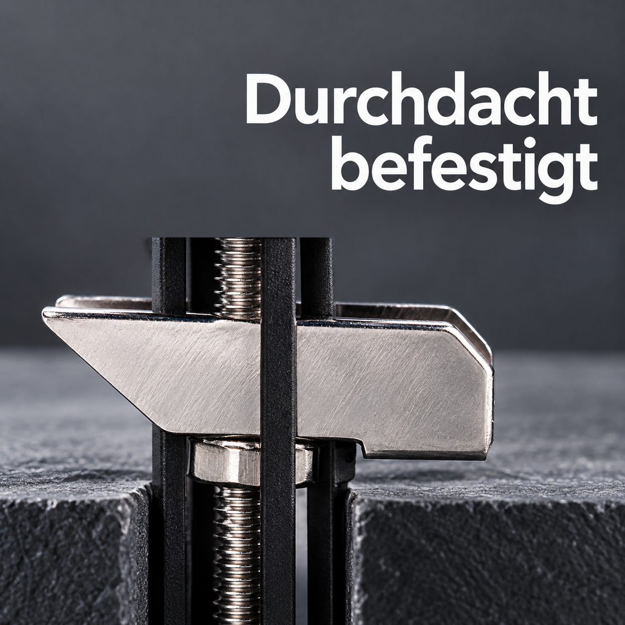 WC-Sitz-Befestigung für einfache Montage von oben