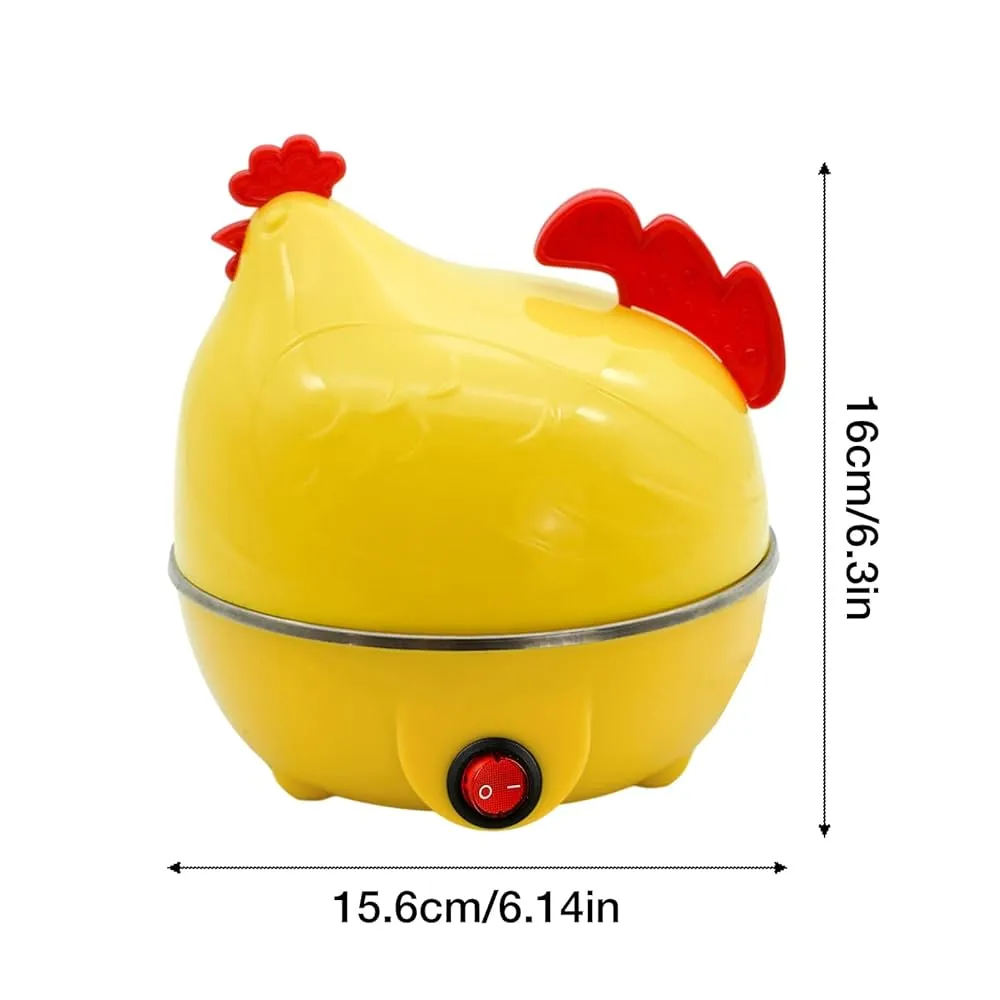 Chicken egg cooker dimensions in inches and centimeters