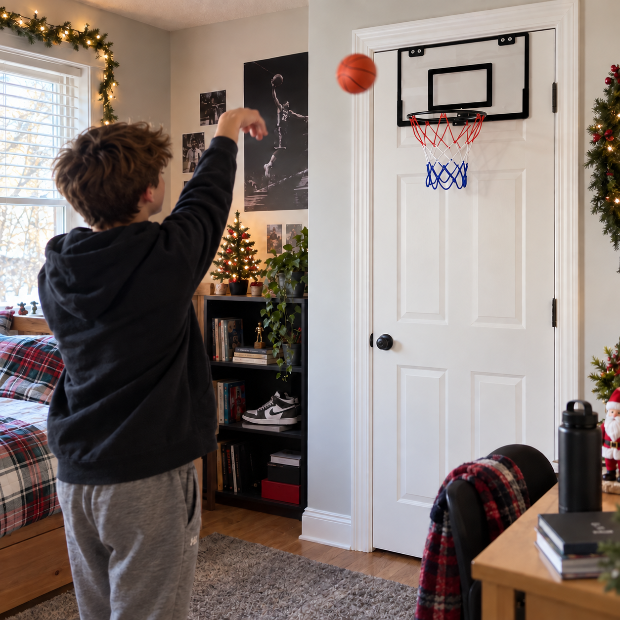 Billede i kundestil af produktet i basketballtilstand