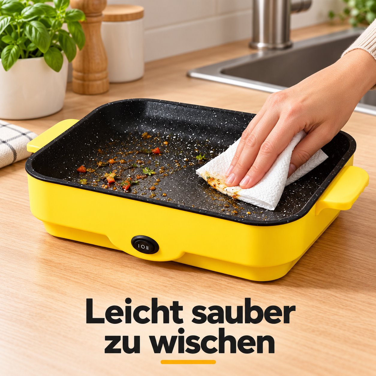 Indoor-Grill 26 cm – perfekt für 2–4 Personen
