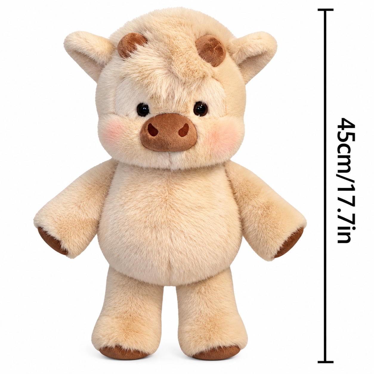 Christmas Running Cow Plush – Wiggles, Walks & Brings Holiday Cheer - 6