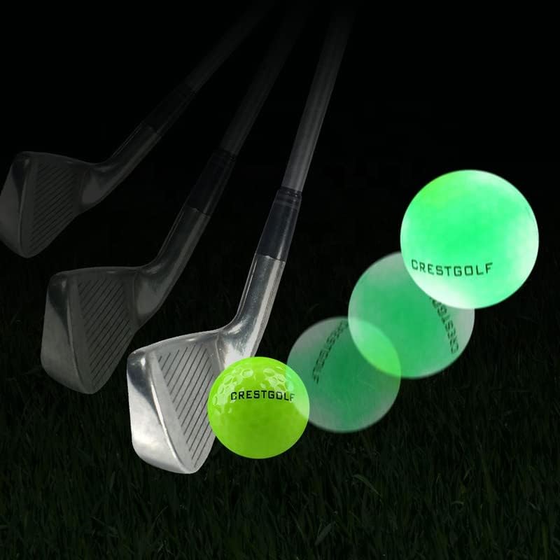 Christmas Glow Golf Balls – 6-Pack LED Night Golf Set
