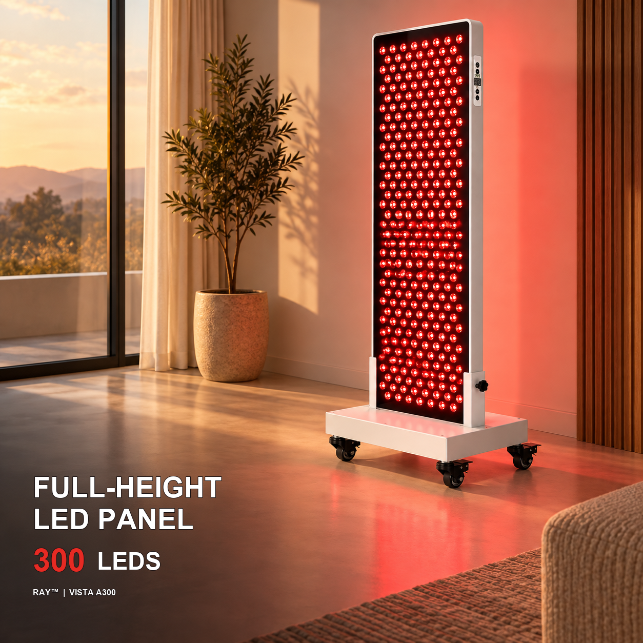 Ray Vista A300 vertical panel format
