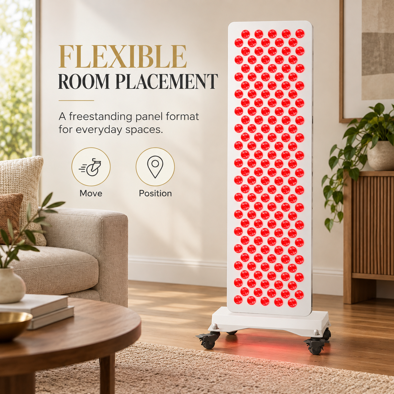 Ray Elevate M140 flexible room placement