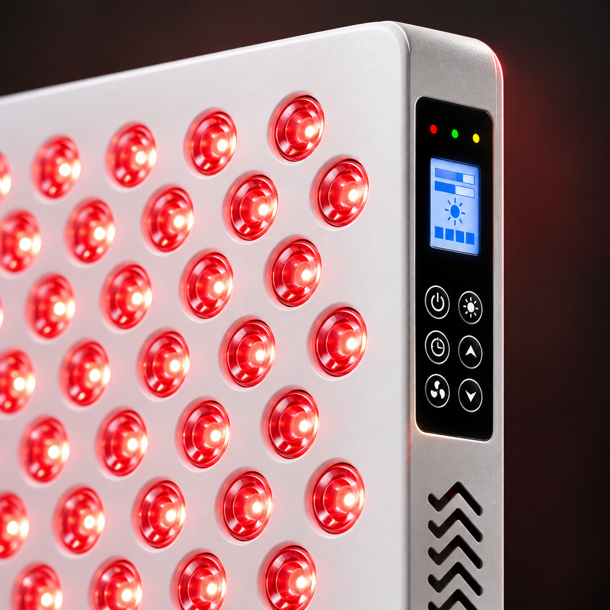 Ray Apex M350 — 04 white control panel detail