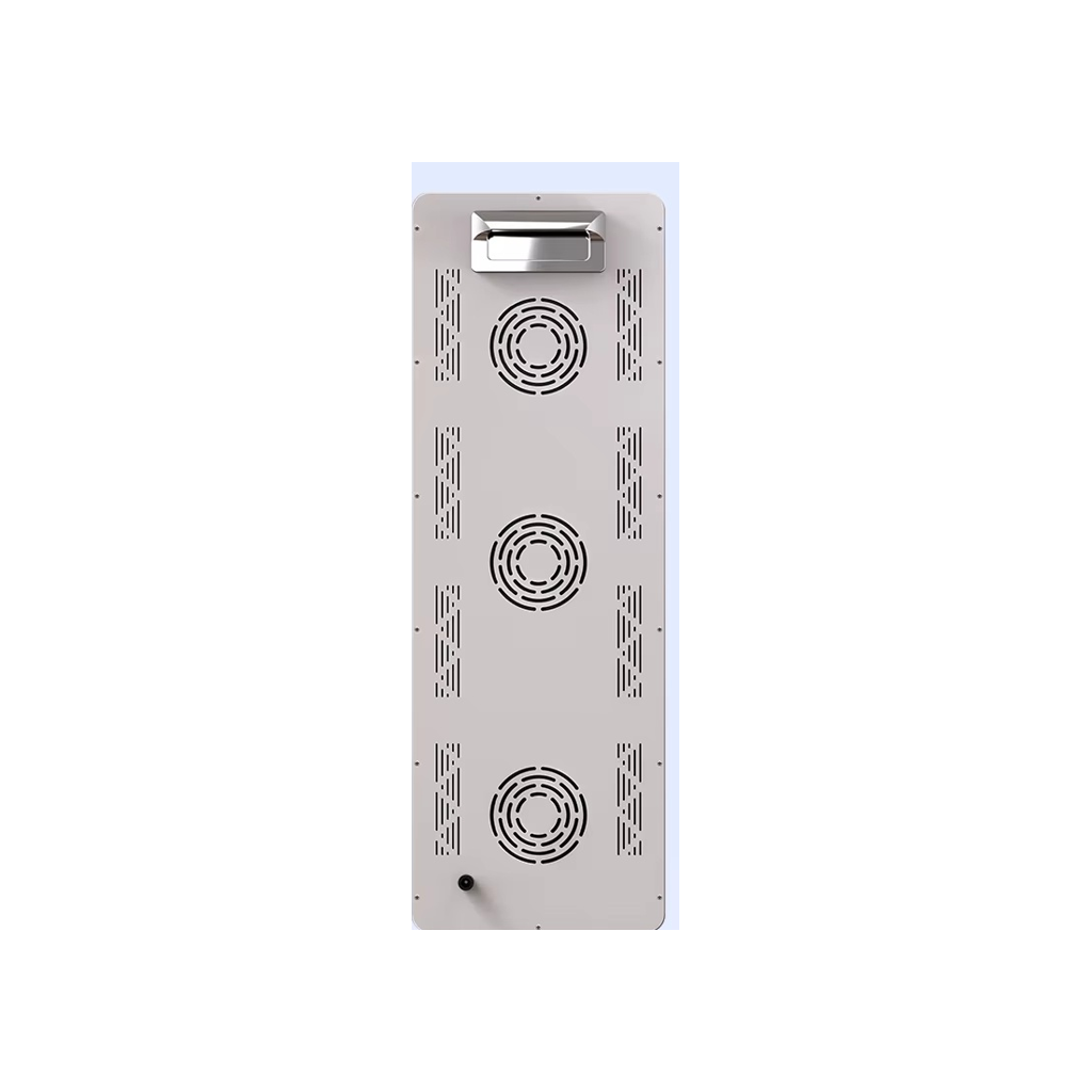 Ray Atlas A120 rear handle and fan detail