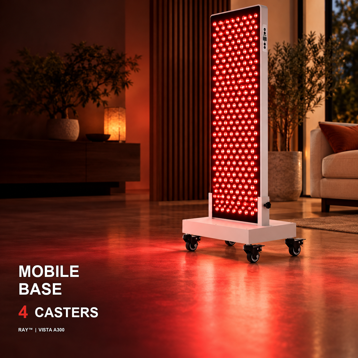 Ray Vista A300 mobile base 4 casters