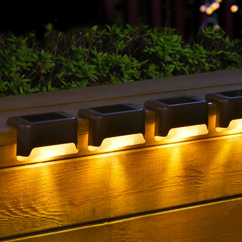 Waterproof Solar Fence Step Light