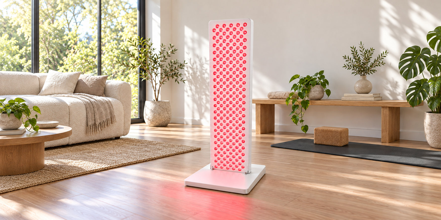 Ray Summit M210 large panel in a room