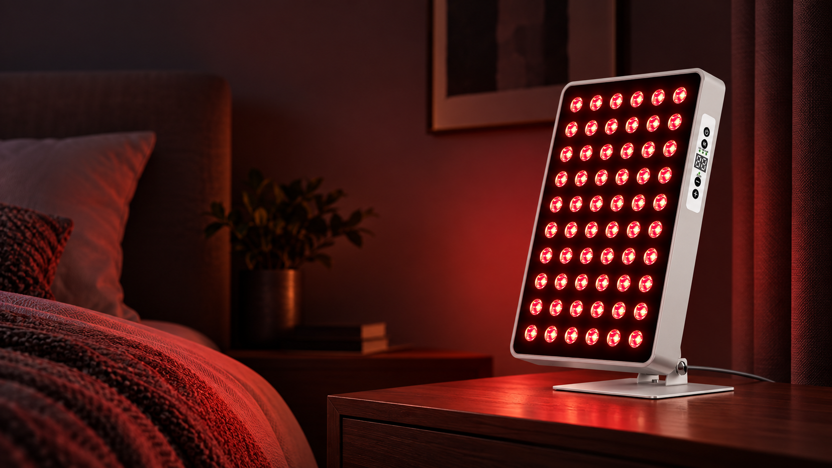 Ray Align A60 glowing softly in an evening room