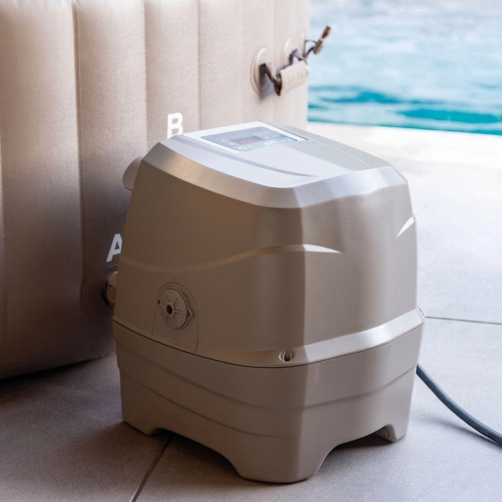 Spa hinchable Bubble Massage Sahara 4 personas