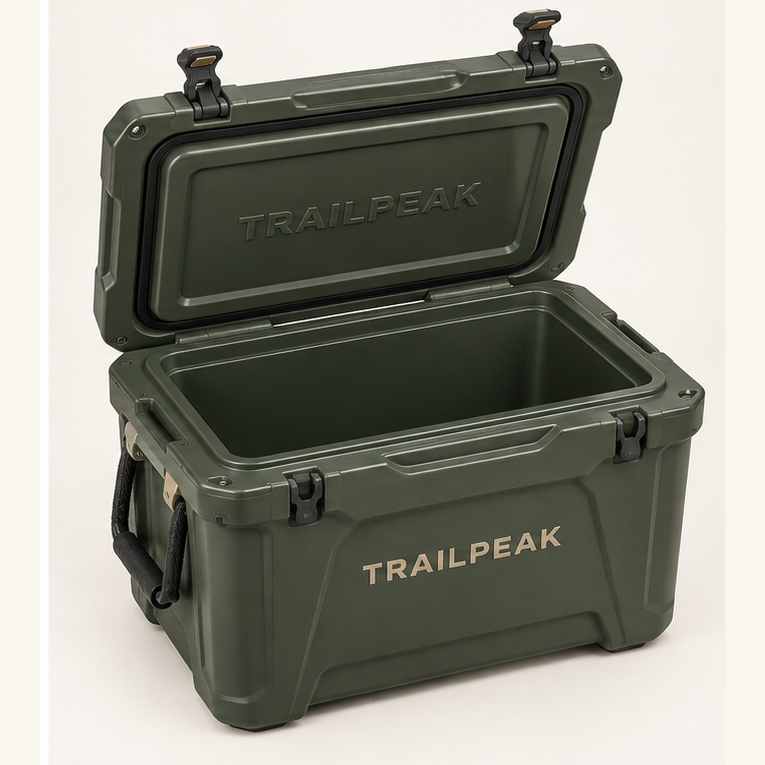 TRAILPEAK Outpost Large Hard Cooler — detail view