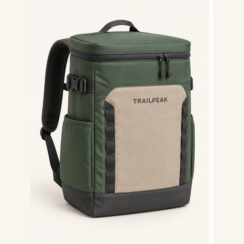 TRAILPEAK Lakebound Cooler Backpack — front view
