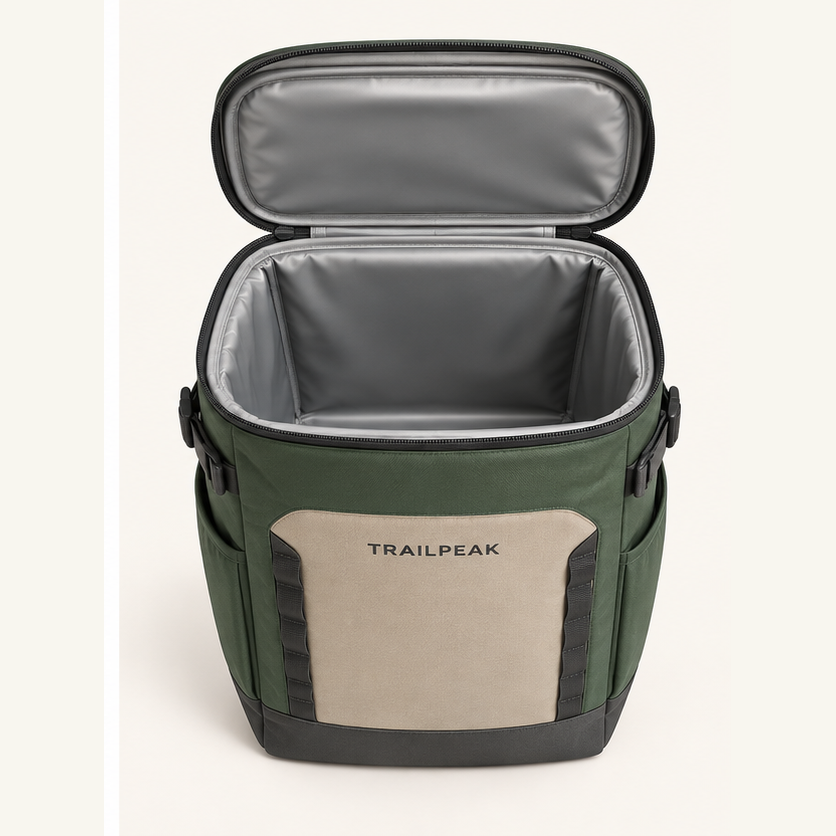 TRAILPEAK Lakebound Cooler Backpack — detail view
