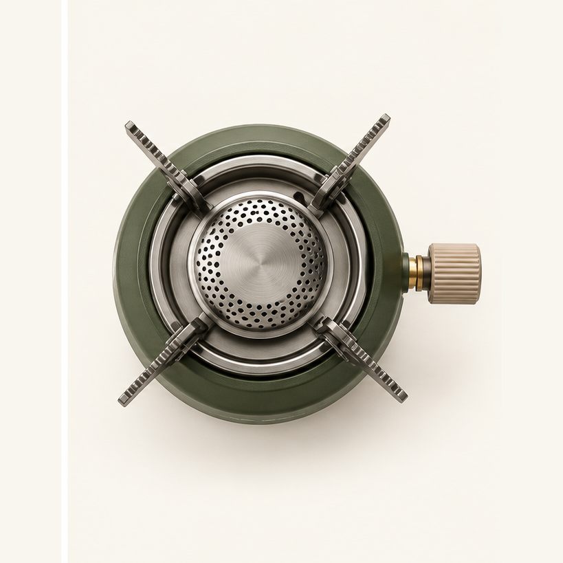 TRAILPEAK Scout Single-Burner Camp Stove — detail view