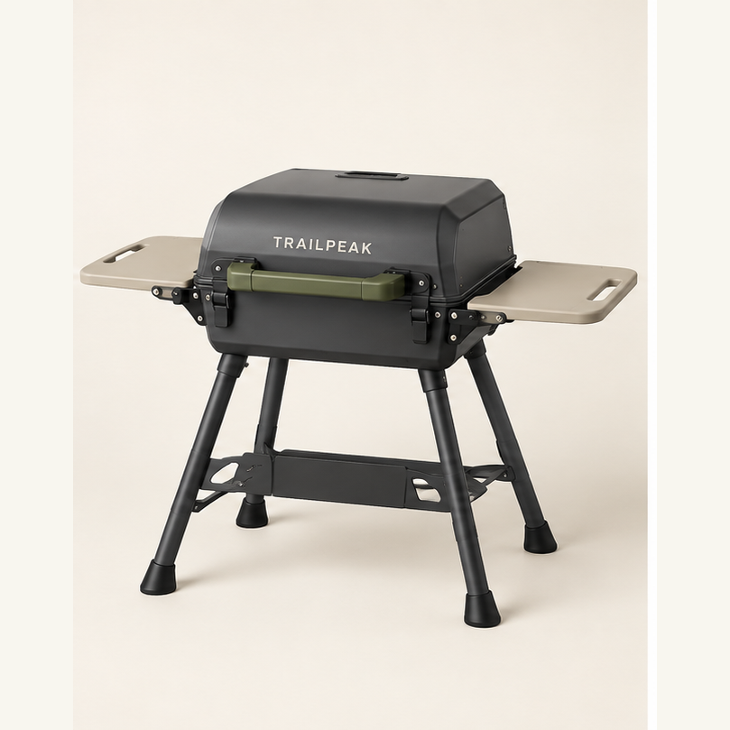 TRAILPEAK Forge Standup Grill — front view