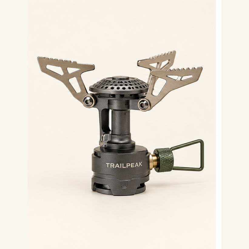 TRAILPEAK Nomad Compact Stove — front view