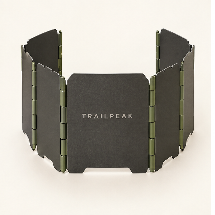 TRAILPEAK Mesa Stove Wind Guard — front view