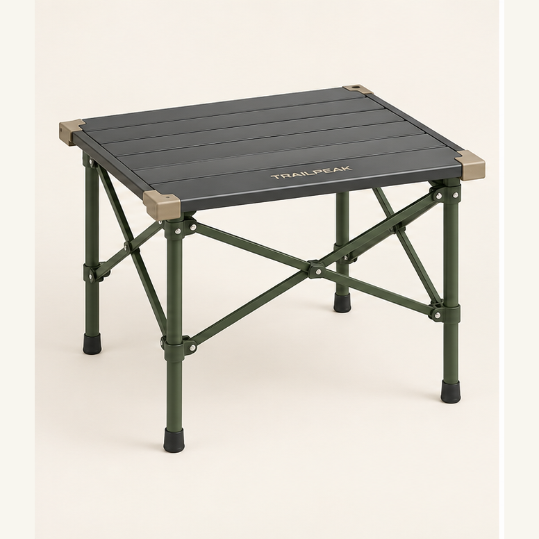 TRAILPEAK Ridge Folding Camp Table — front view