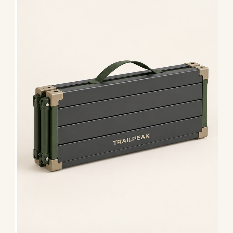 TRAILPEAK Ridge Folding Camp Table — detail view