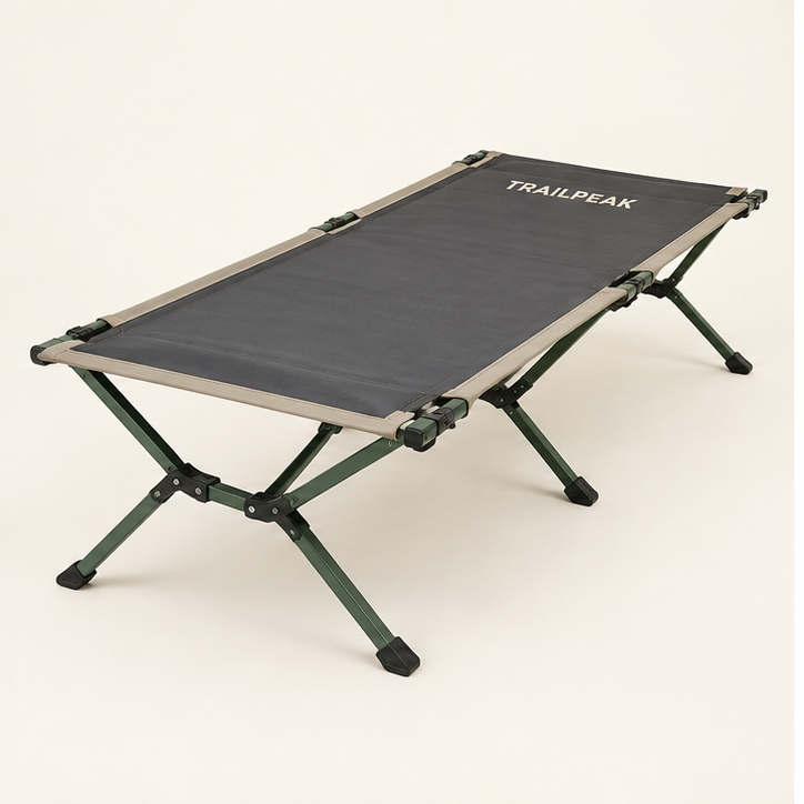 TRAILPEAK Basecamp Elevated Cot — front view