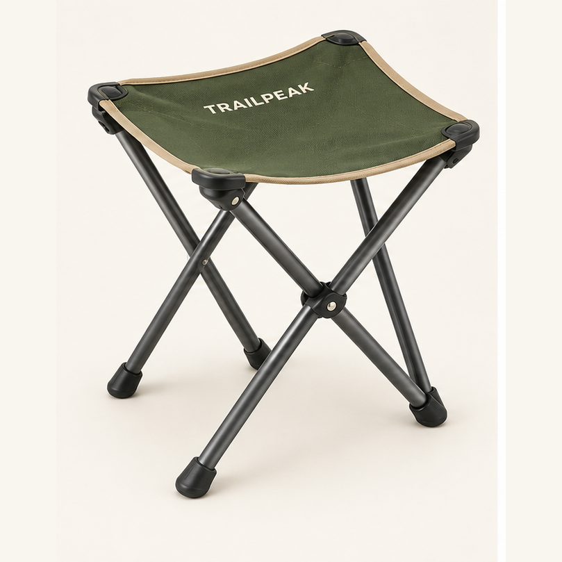 TRAILPEAK Scout Compact Camp Stool — front view