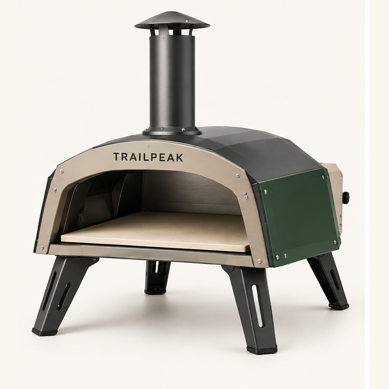TRAILPEAK Forge 16 Multi-Fuel Pizza Oven — front view