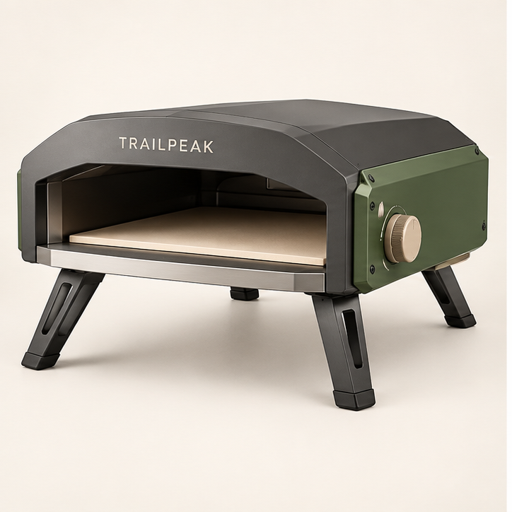 TRAILPEAK Summit 18 Gas Pizza Oven — front view