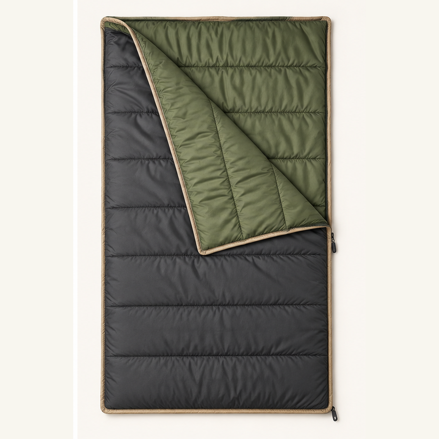 TRAILPEAK Canyon Rectangular Sleeping Bag — detail view