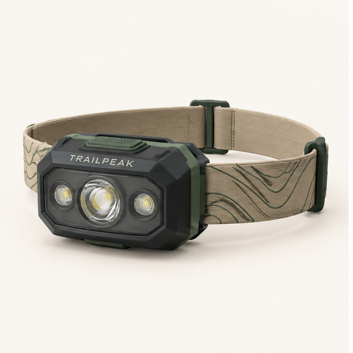 TRAILPEAK Pathfinder Headlamp — front view