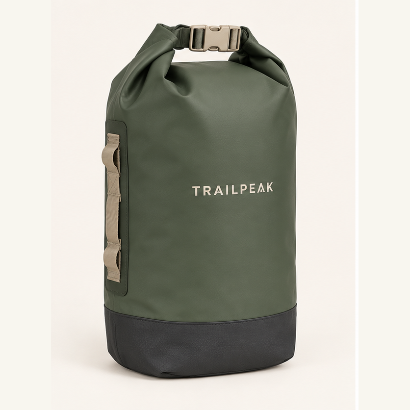 TRAILPEAK Riverline Roll-Top Dry Bag — front view