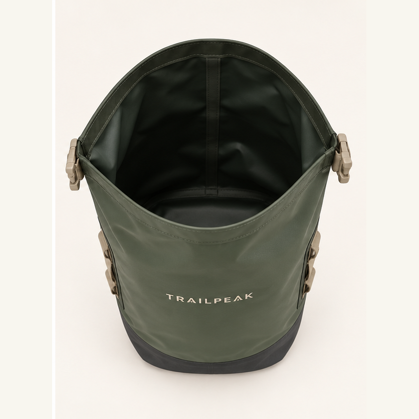 TRAILPEAK Riverline Roll-Top Dry Bag — detail view