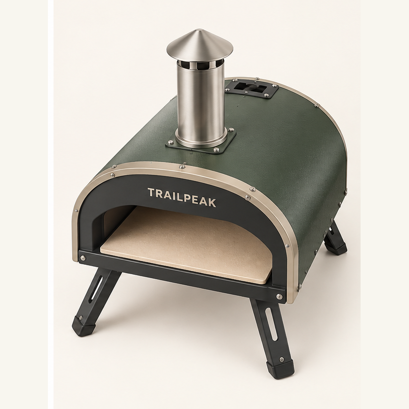 TRAILPEAK Nomad 12 Multi-Fuel Pizza Oven — detail view