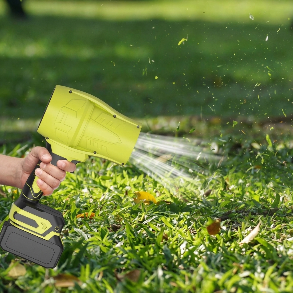 Kit combinado de lavado de autos inalámbrico de 21 V: incluye hidrolavadora de 1000 PSI y soplador de hojas turbo de 1000 G para lavado y secado de vehículos, así como limpieza de patios y jardines.