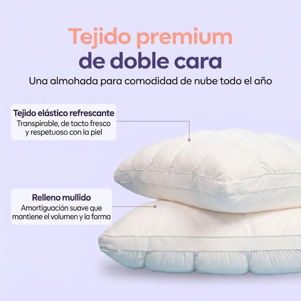 Juego de Cama Suave y Transpirable con Edredón Acolchado y 2 Almohadas Refrescantes, Conjunto de Cama Esponjoso y Cómodo