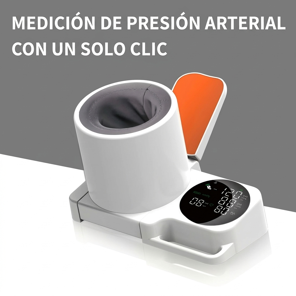 Monitor de presión arterial de brazo, ABS de grado médico, dispositivo inteligente para el hogar, alta precisión, medición con un solo toque, pantalla LED de fácil lectura, ajuste automático de amplio rango, memoria de lectura de 99x2, ajuste consistente,