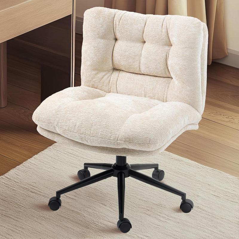 Envío gratis🌿Silla extra grande con diseño entrecruzado, ruedas y tapicería de primera calidad