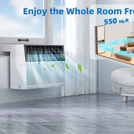 Aire acondicionado de ventana Antarctic Star de 5,000 a 14,000 BTU