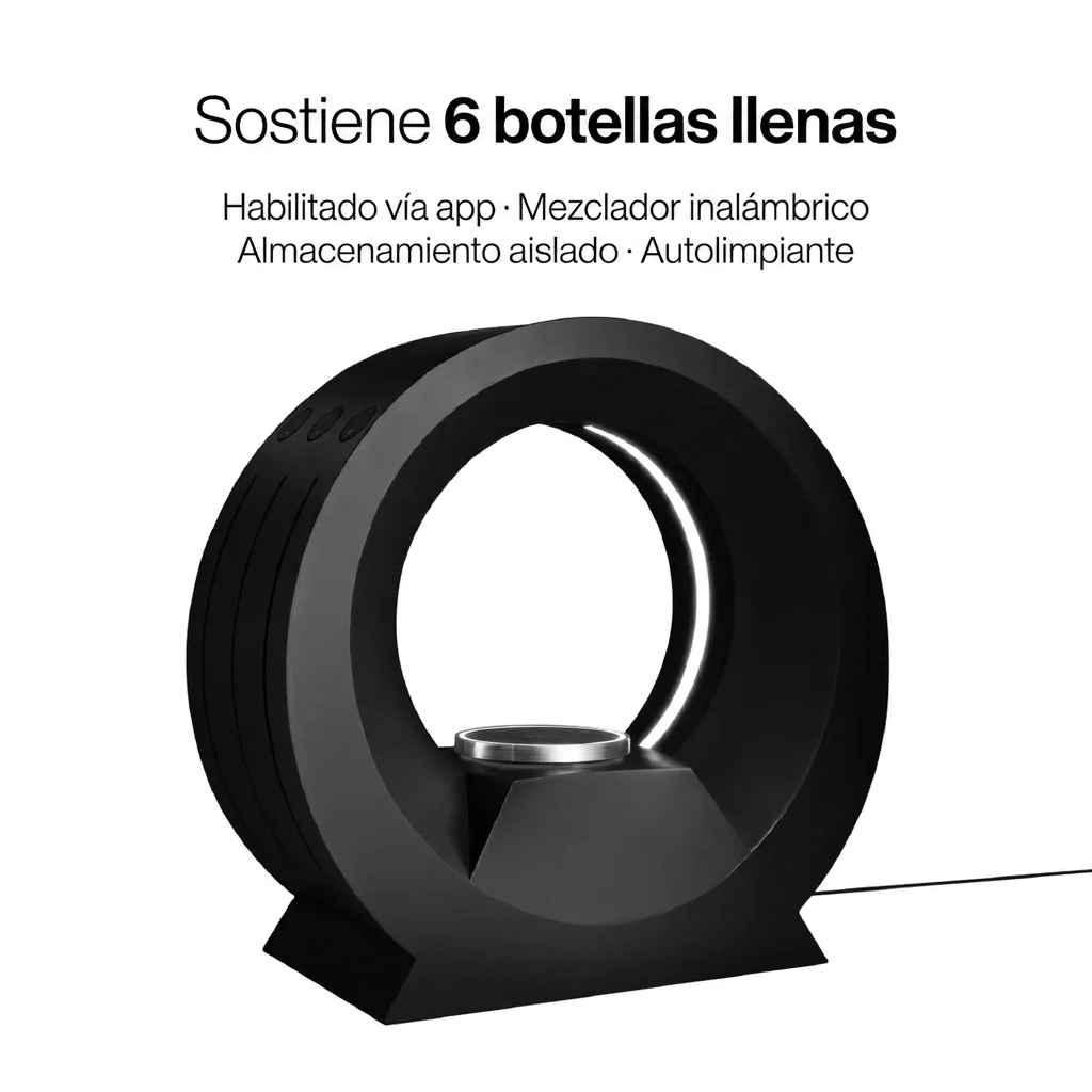 Máquina inteligente para preparar cócteles: máquina para preparar margaritas controlada por aplicación