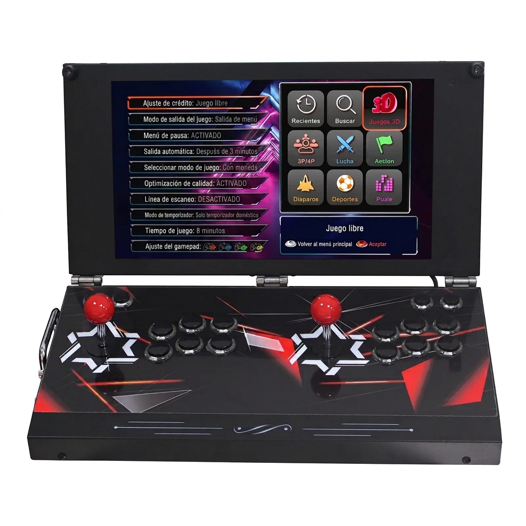 Consola de videojuegos arcade portátil 9800 en 1
