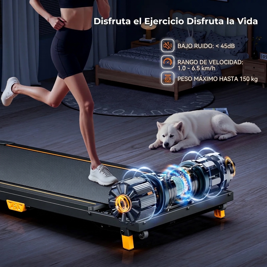 Incline Treadmills Home - 3-in-1 Under Desk Treadmill