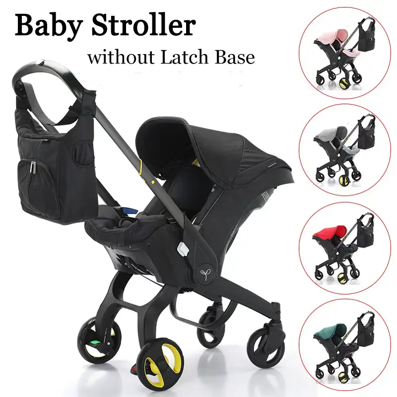 Cochecito plegable para bebé con bolso de regalo – Seguridad de 5 puntos