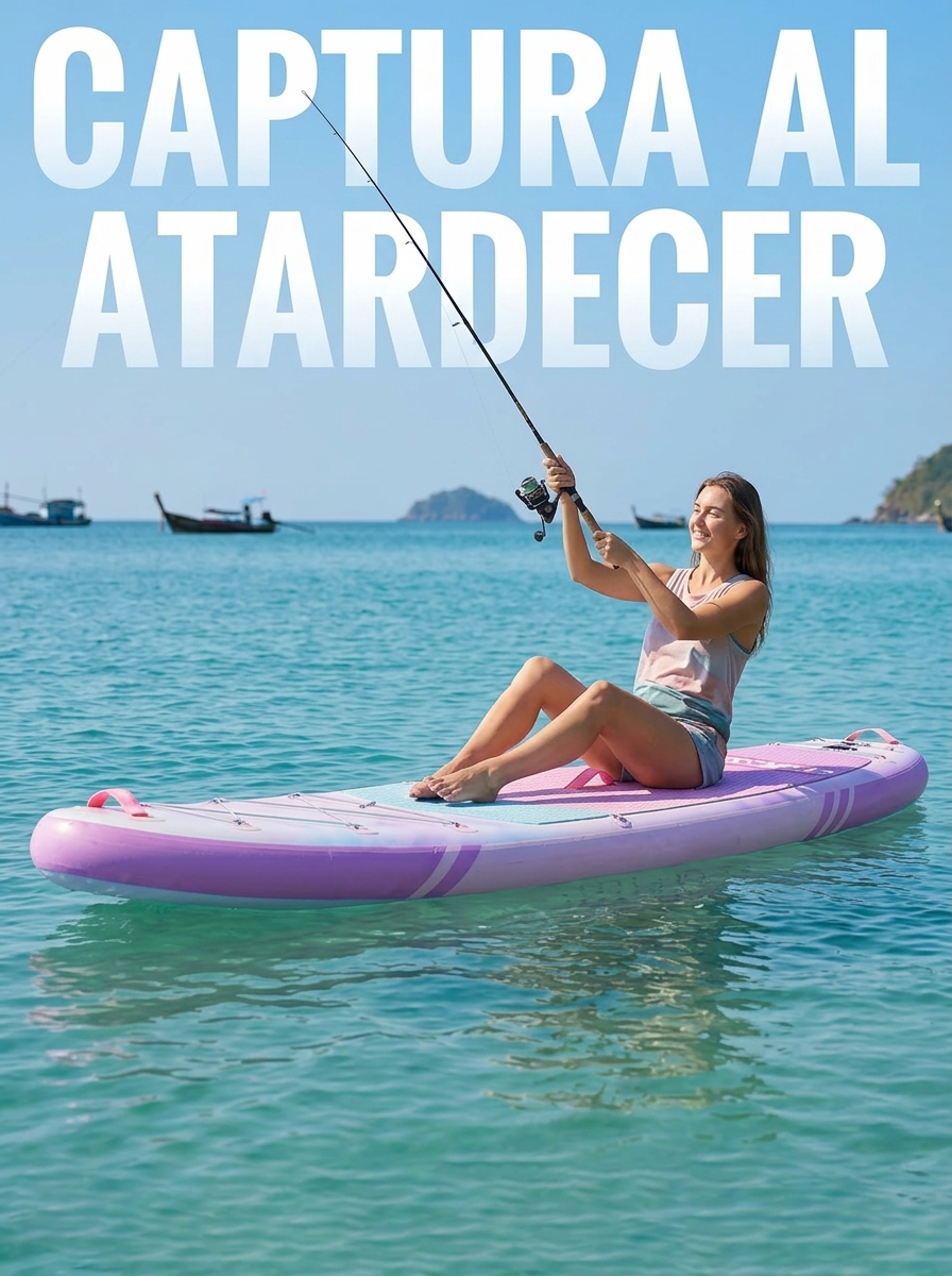 Tabla de paddle surf con todo el equipo incluido, tabla inflable para principiantes y familias, 323 x 83 x 15 cm, tabla SUP estable, capacidad de carga hasta 200 kg, cubierta de EVA antideslizante para adultos