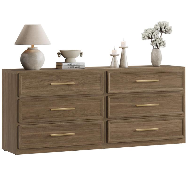 Mesita de noche extragrande, mesita de noche alta con 3 cajones, estilo moderno, tiradores dorados, adecuada para dormitorios, sofás, oficinas, residencias estudiantiles y decoración del hogar.
