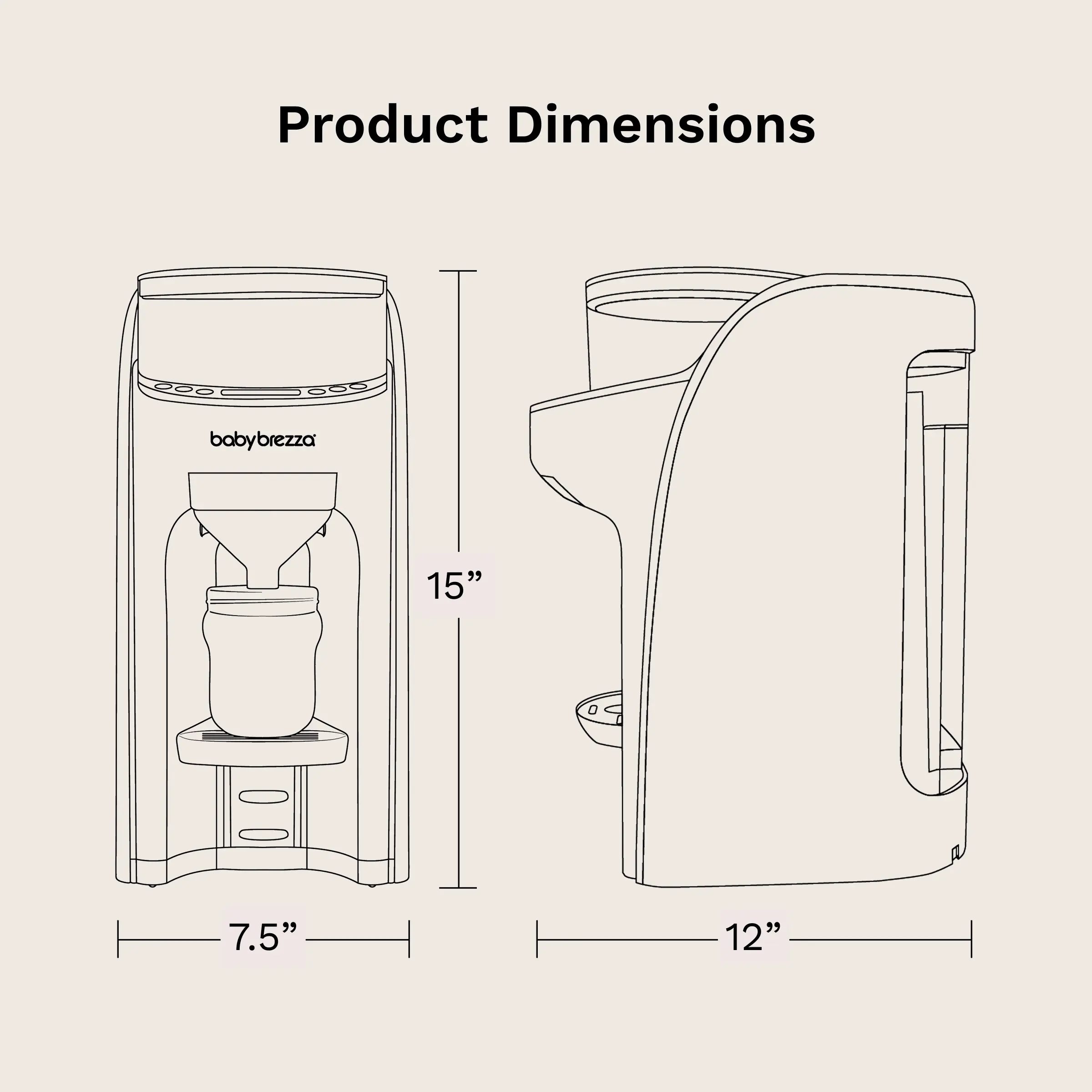 Baby Brezza Formula Pro Advanced Dispenser Machine