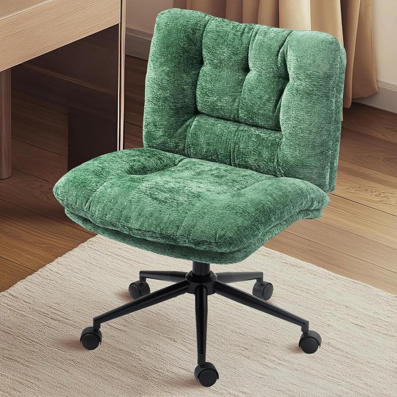 Envío gratis🌿Silla extra grande con diseño entrecruzado, ruedas y tapicería de primera calidad