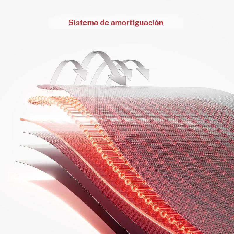 Cinta de correr inclinada con mango con para el hogar y la Oficina, cinta de correr con con almohadilla para caminar, capacidad de peso de 265 libras, cintas de correr plegables silenciosas de 2,5HP, tres pantallas LED